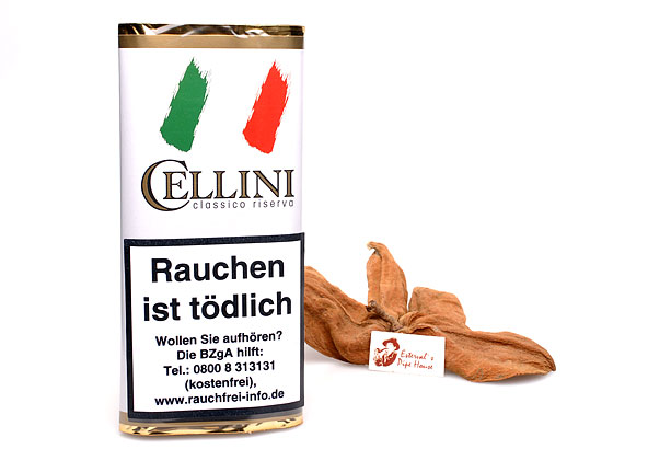 Cellini Classico Riserva Pfeifentabak 50g Pouch Cellini Classico Riserva Pfeifentabak 50g Pouch